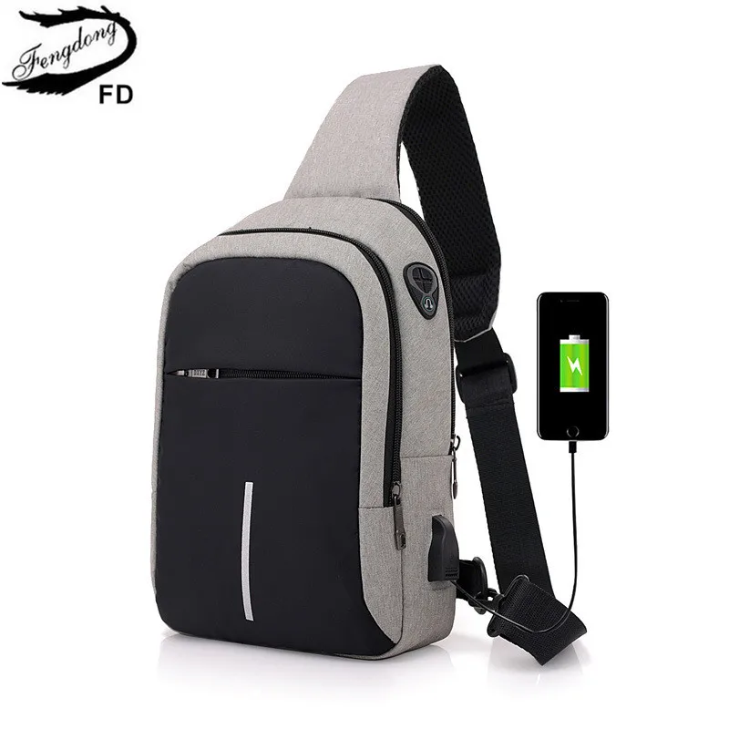 Male Military Shoulder Bags Travel Crossbody Bags Men Chest Bag for School  Trip Waterproof Nylon Messenger Bag Black Green - AliExpress