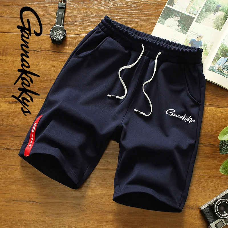 Summer High-quality Men's Fishing Shorts, Loose and Breathable Sports Shorts, Fitness and Breathable Running Travel Shorts