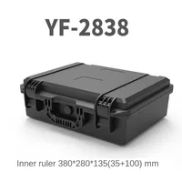 Profesional Tool Case Box Plastic Waterproof Multifunctional Hard Case Tool Storage Box Shockproof Organizer Suitcase Stackable 1