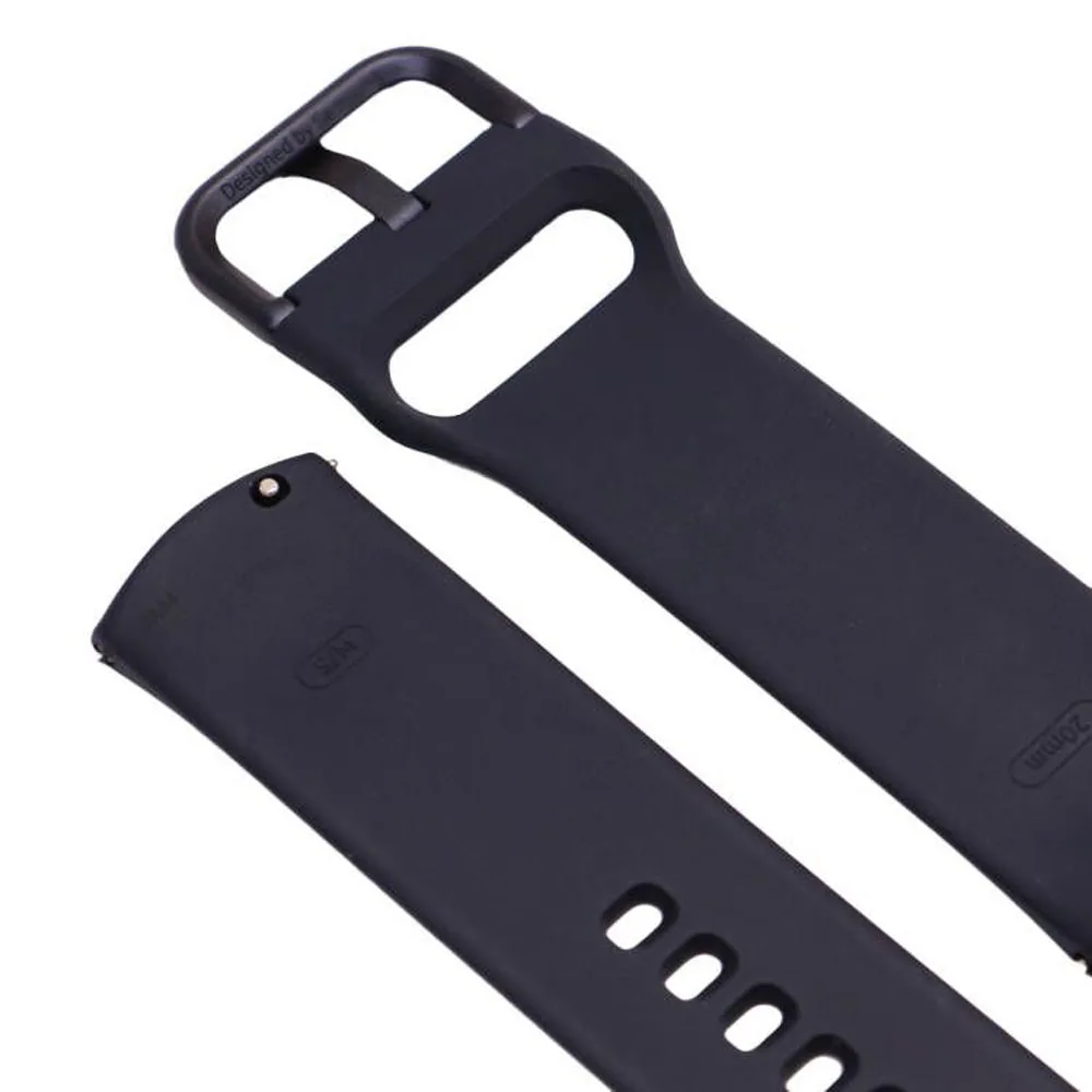 Silikon armband für samsung galaxy uhr active2 SM-R820 SM-R830 40mm 44mm armband armband armbänder