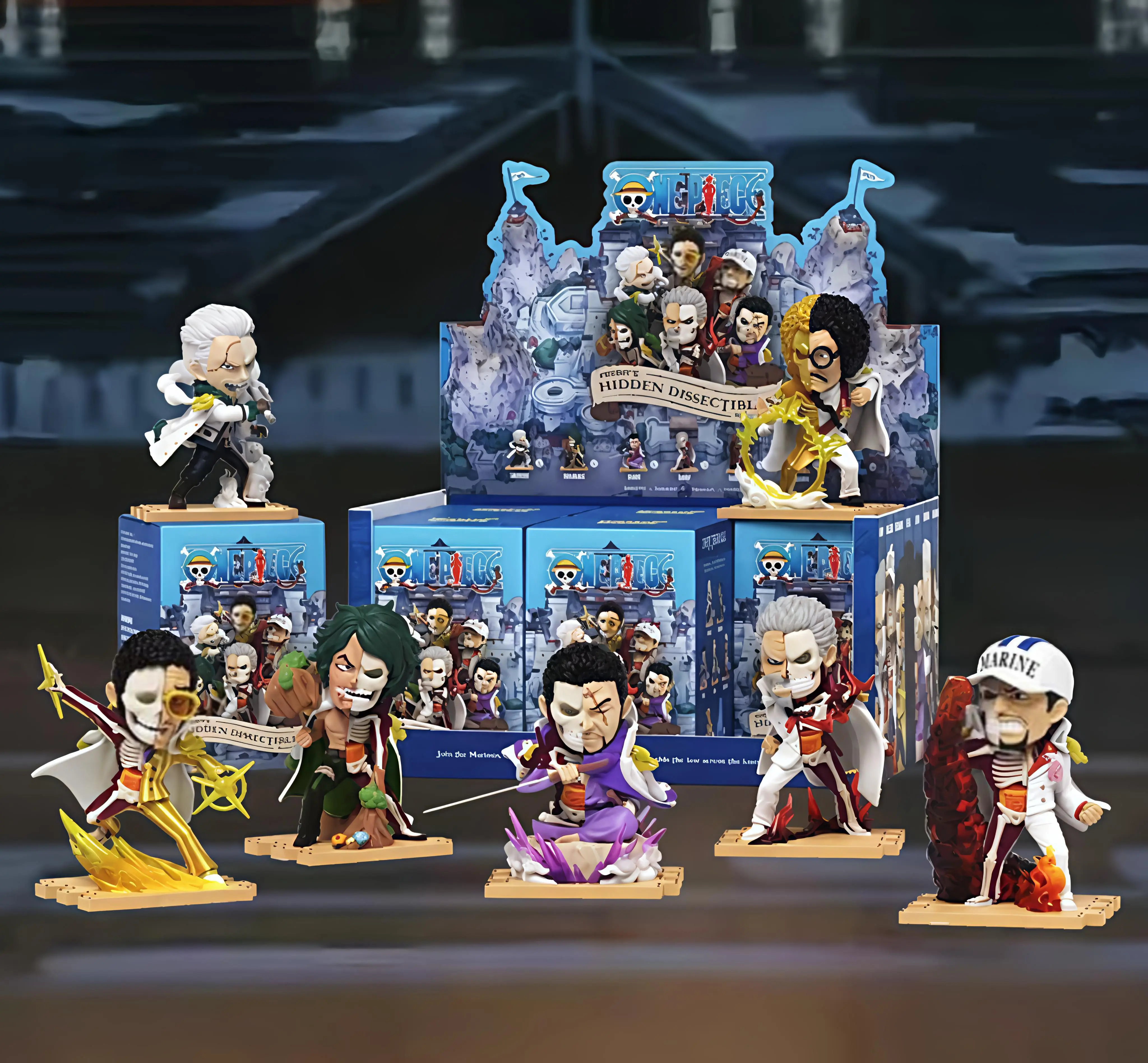 Authentic Mightyjaxx One Piece 8th Generation Navy Admiral Half