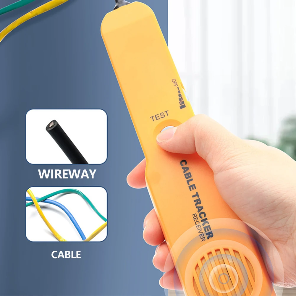 Portabl Network Phone Telephone Cable Tester Diagnose Tone Line Finder Detector Networking Tools Toner Wire Tracker Tracer