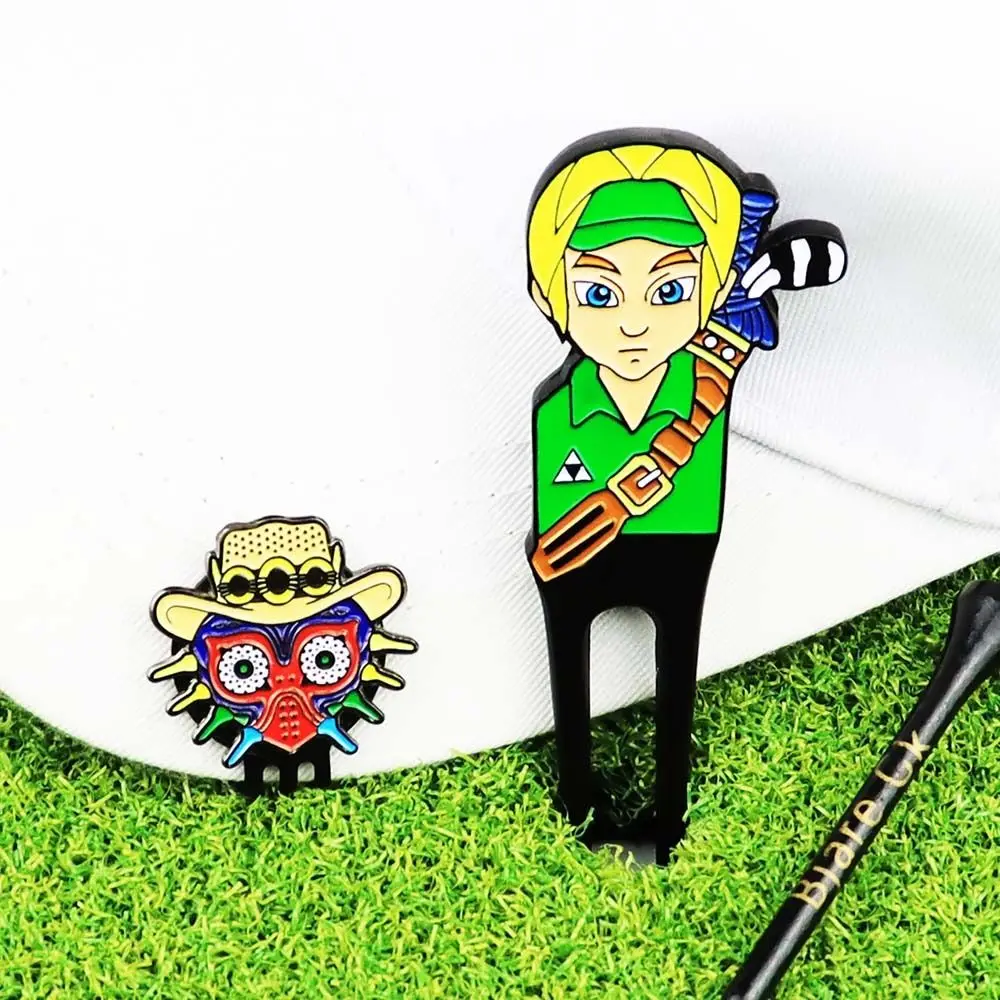 

Marker Ball Marker Golf Accessories Golf Ridge Green fork Golf Divot Repair Tool Pitchfork Golf Divot Tool Golf Green Fork