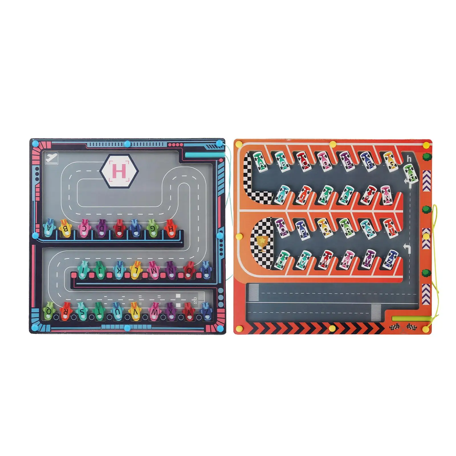 

Magnetic Alphabet Maze Letter Puzzle Letter Learning Toy Travel Toys for Preschool Children Boy and Girls Valentines Day Gifts