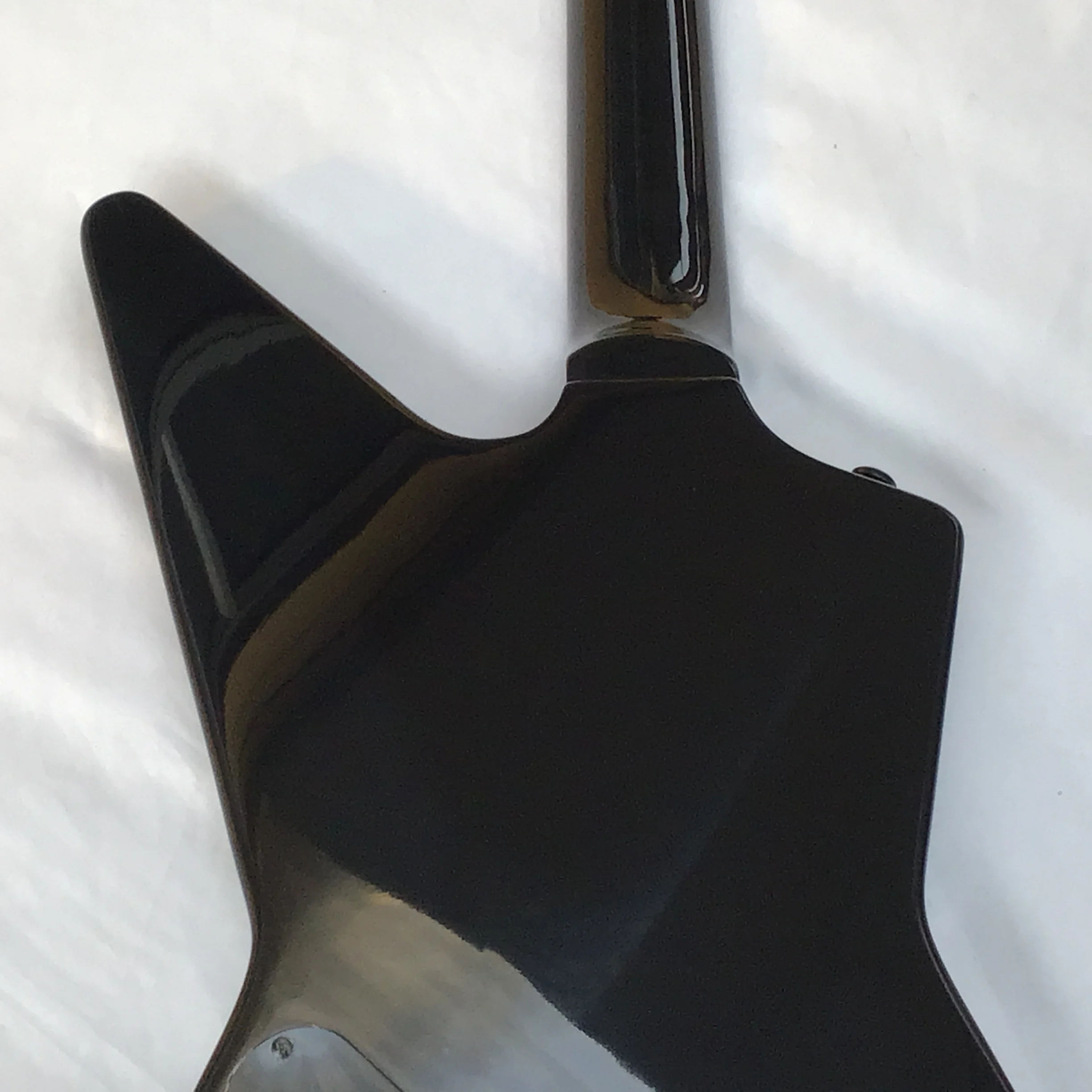 Electric Guitar Black Goose wolf-man inlay HH Body ESPbrand electric guitar