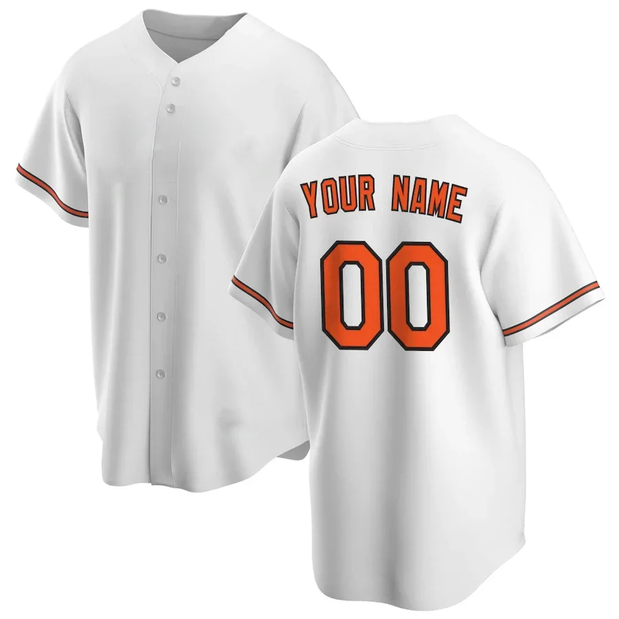 

Футболка с надписью Op Gemaakte Baltimore Honkbal Truien America Game Honkbal Jersey Gepersonaliseerd Uw Naam Elk Nummer Allemaal Gestikt Ons M