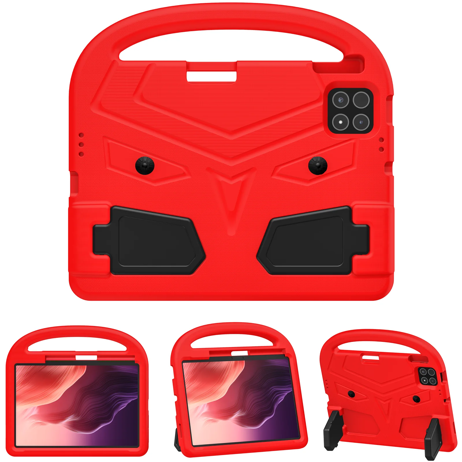 Durable EVA Kids Tablet Case with Handle and Stand
