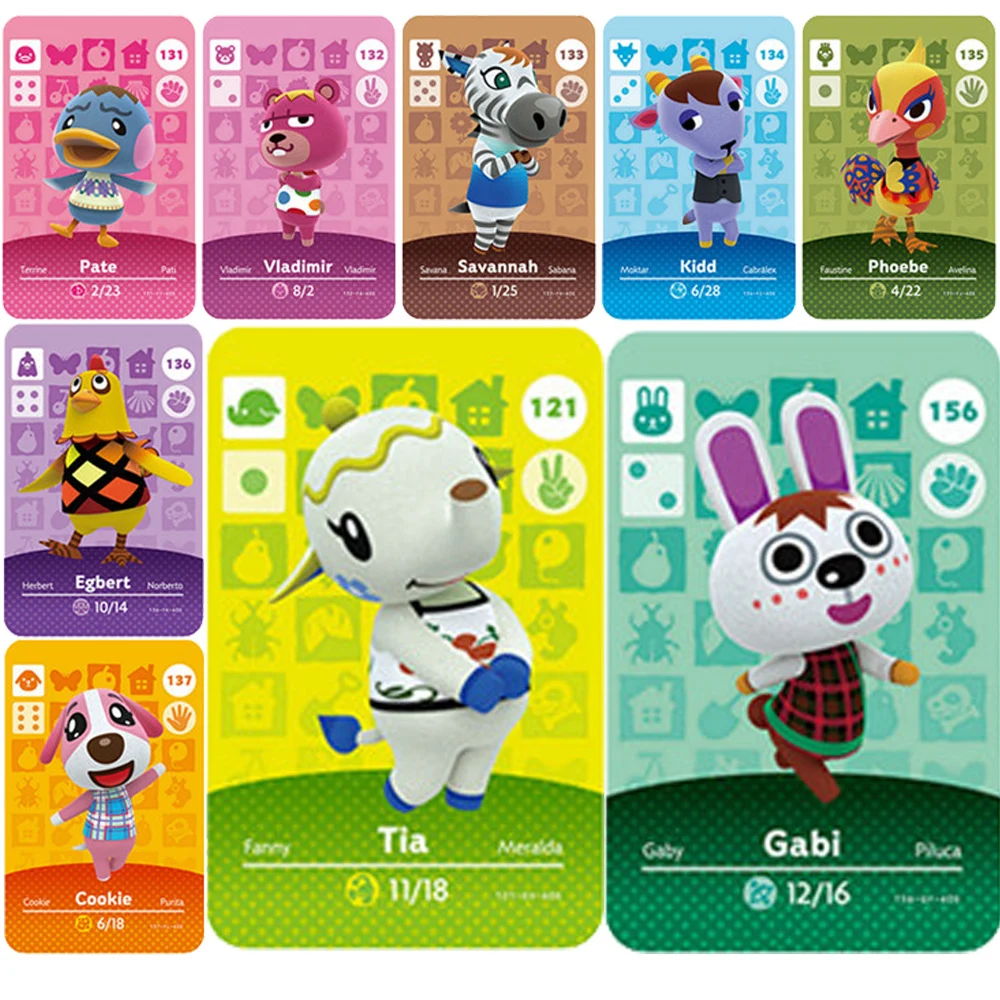 Carte amiibo Nintendo Animal Crossing New Horizons série 3 SP # 206 Pete