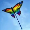 Summer Colorful Butterfly Kite Steering Beautiful Butterfly 1.45m Kite Good Flying Factory Outlet Flying Kite Garden 1