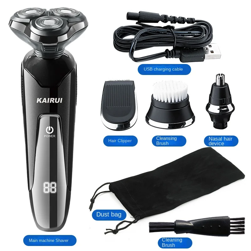 40Electric Shaver Three Blade Men's Full Body Wash Multi-functional Rechargeable Hair Trimmer ادوات جنسيه نسائيه لطيز razor면도기 складной нож bang wash mr blade