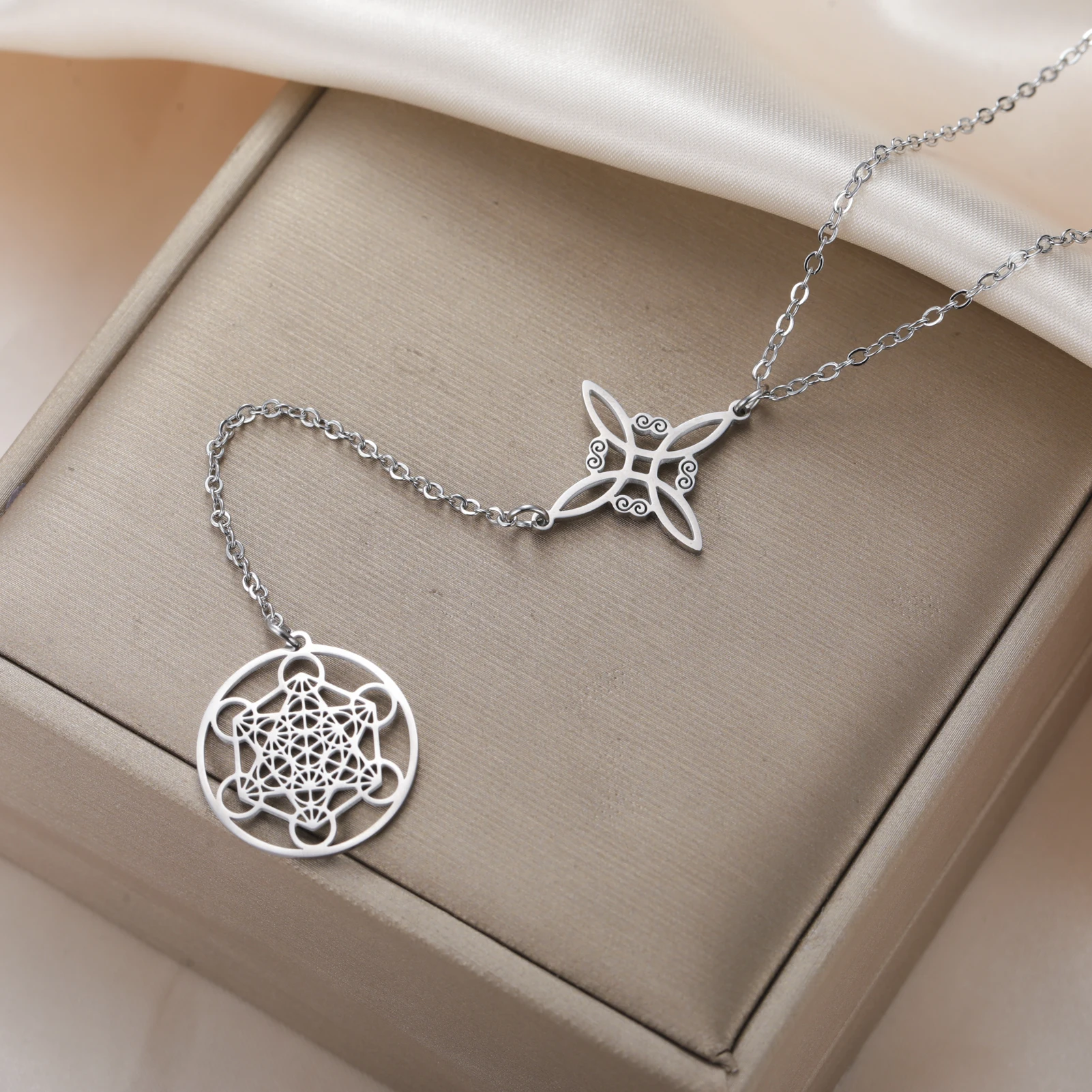 Collar Amuleto Protección Metatrón