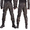 Tactical Suits Camo Uniform Clothes Outdoor Men Clothes Wear resistant Airsoft Hunting Suit Combat Shirt + Cargo Pants+4 Pads 5