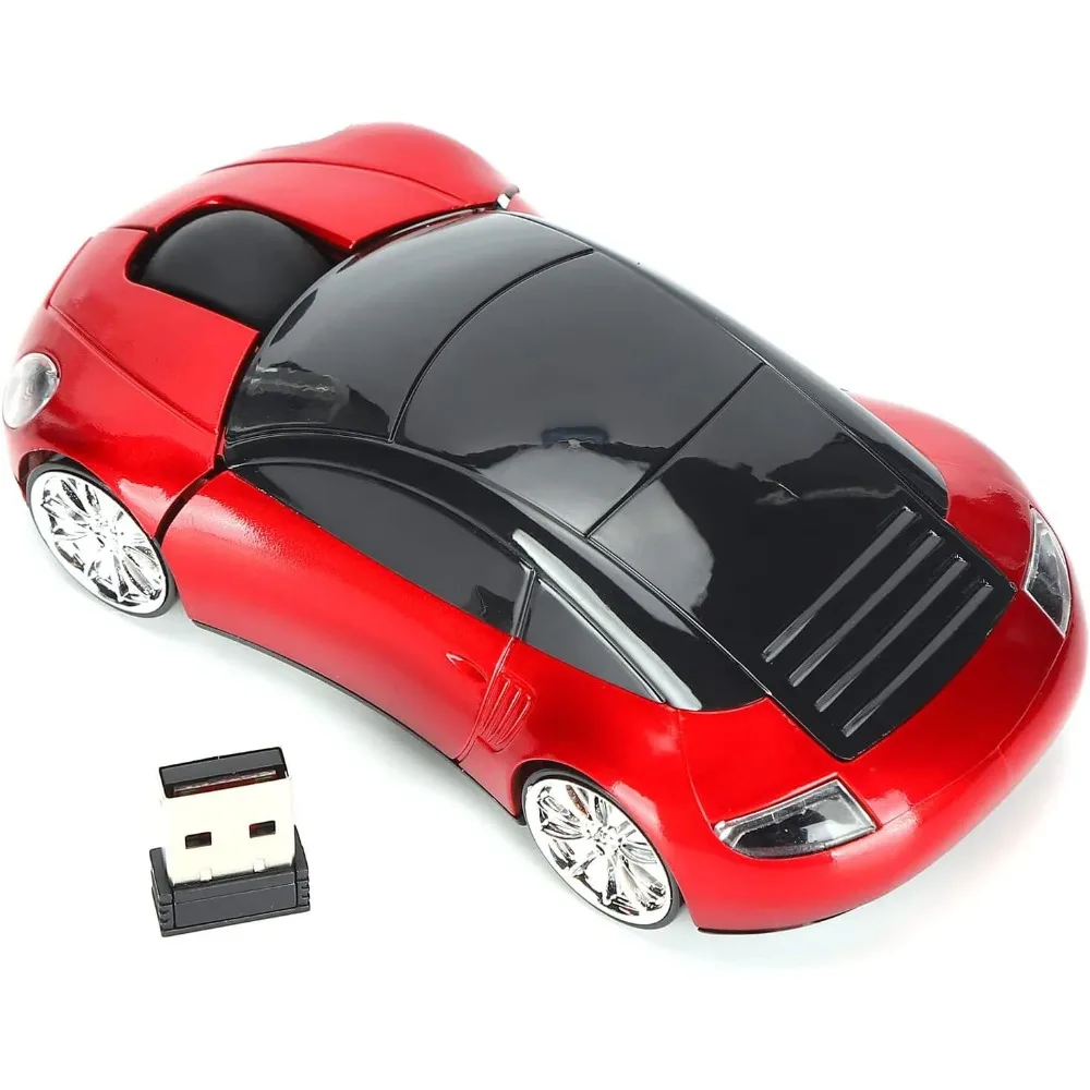Wireless Fashion Car Shaped 2.4Ghz Optical Mouse