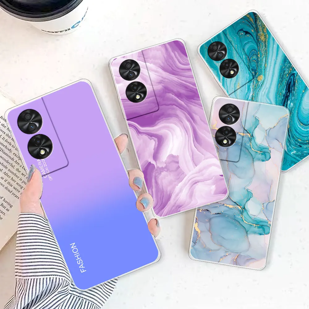 Clear Transparent Soft Silicone Phone Case