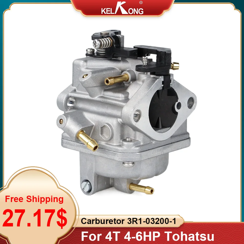 Carburateur Voor Mercury MF3.5 MFS4 MFS5 NFS4 3.5HP 4HP 5HP 6HP Boot Carburateur 4-Takt Motor Motorfiets Buitenboordmotor Carburateur Carburateur Moto