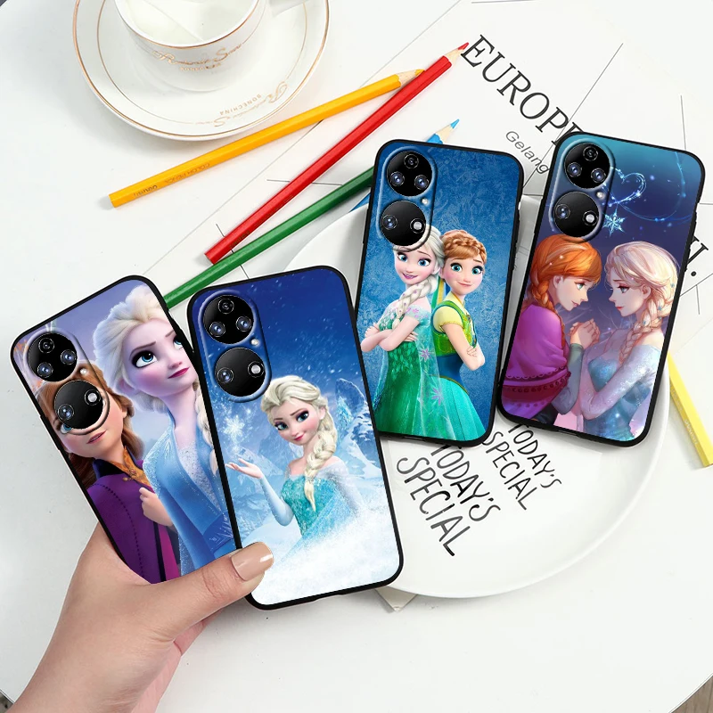 Disney Princess Aisha Ann Per Huawei P60 P50 P40 P30 P20 P10 Pro Lite P Smart Z 2021 2019 4G 5G Custodia Morbida In Silicone Nero Per Telefono