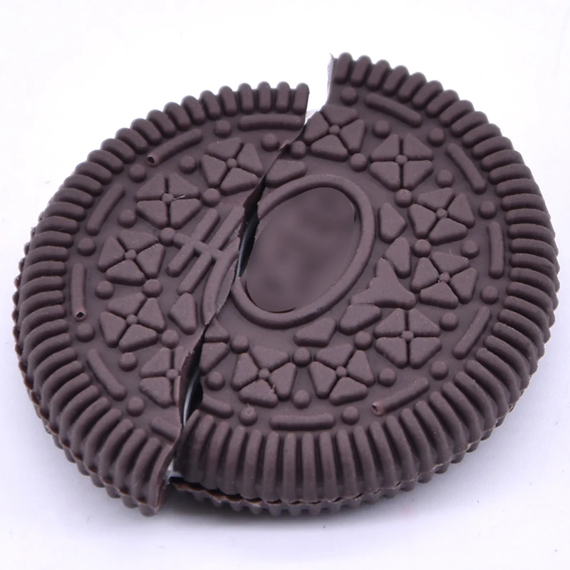 Trucos De Magia, galleta mordida restaurada, galleta Oreo, primer plano, ilusión, utilería para mago, Juegos De Magia, Juguetes Divertidos
