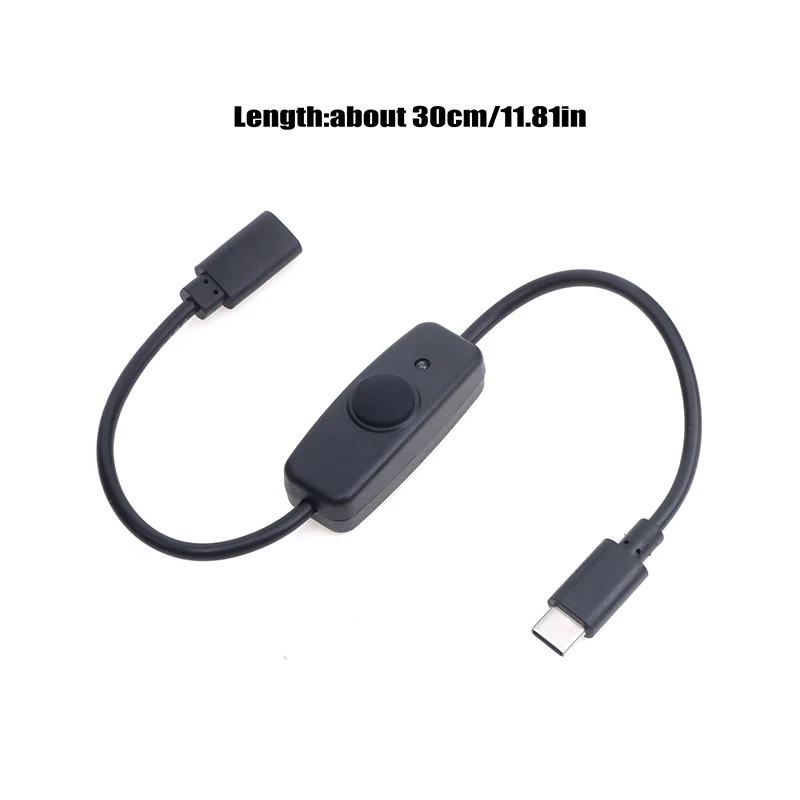 Cavo USB C con pulsante ON/OFF Cavo alimentazione USB