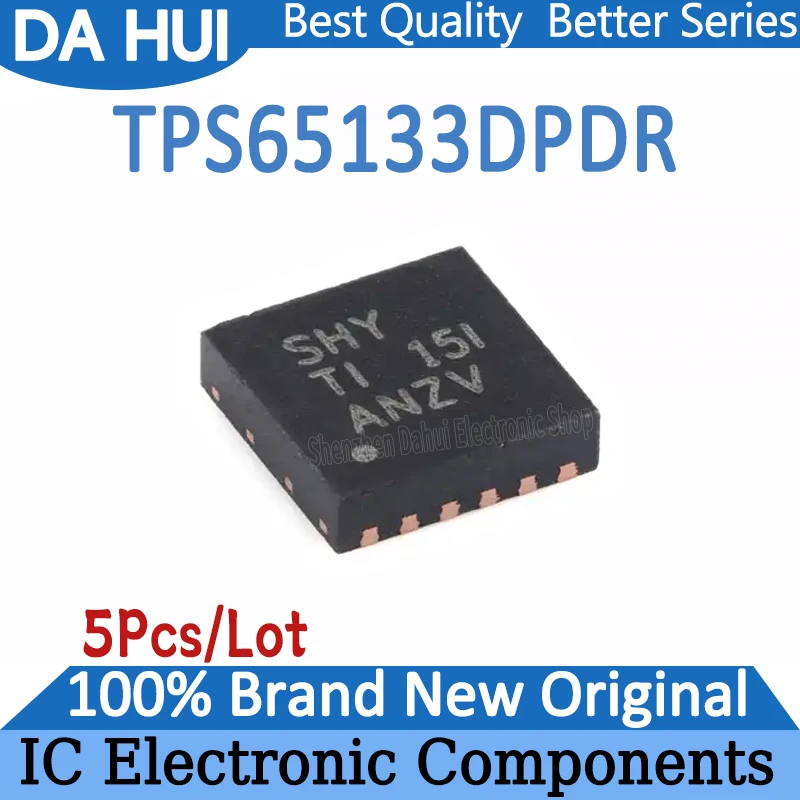 

5Pcs/Lot TPS65133DPDR SHY TPS TPS65133 65133 65133DPDR IC Chip WSON-12