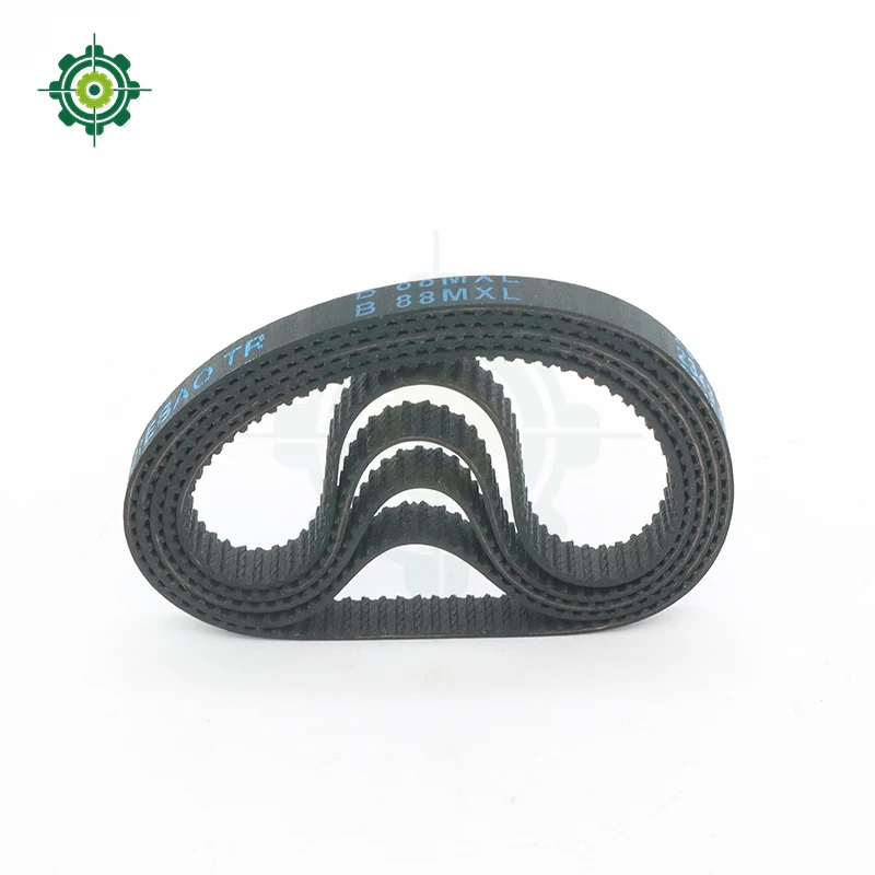 Courroies de distribution synchrones à boucle fermée de type MXL, largeur 5 à 13 mm, à dents, B134MXL et B192MXL_voghion.com