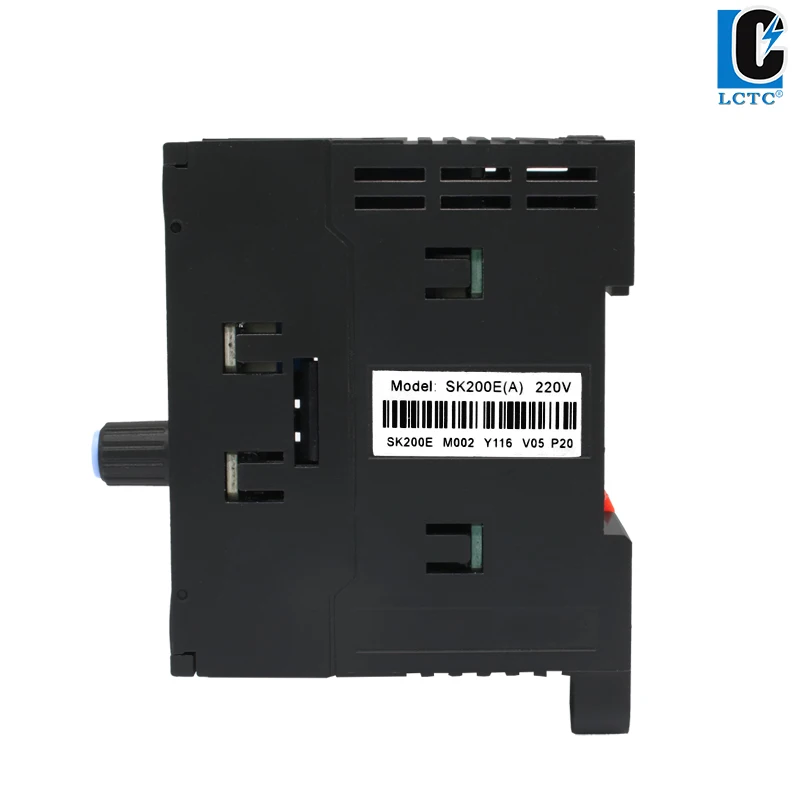 LCTC Engineer Speed Controller 110V 220V Motor Speed Regulator AC SK Controller Multifunctiona DIN Rail Mounted 6W-200W PLC