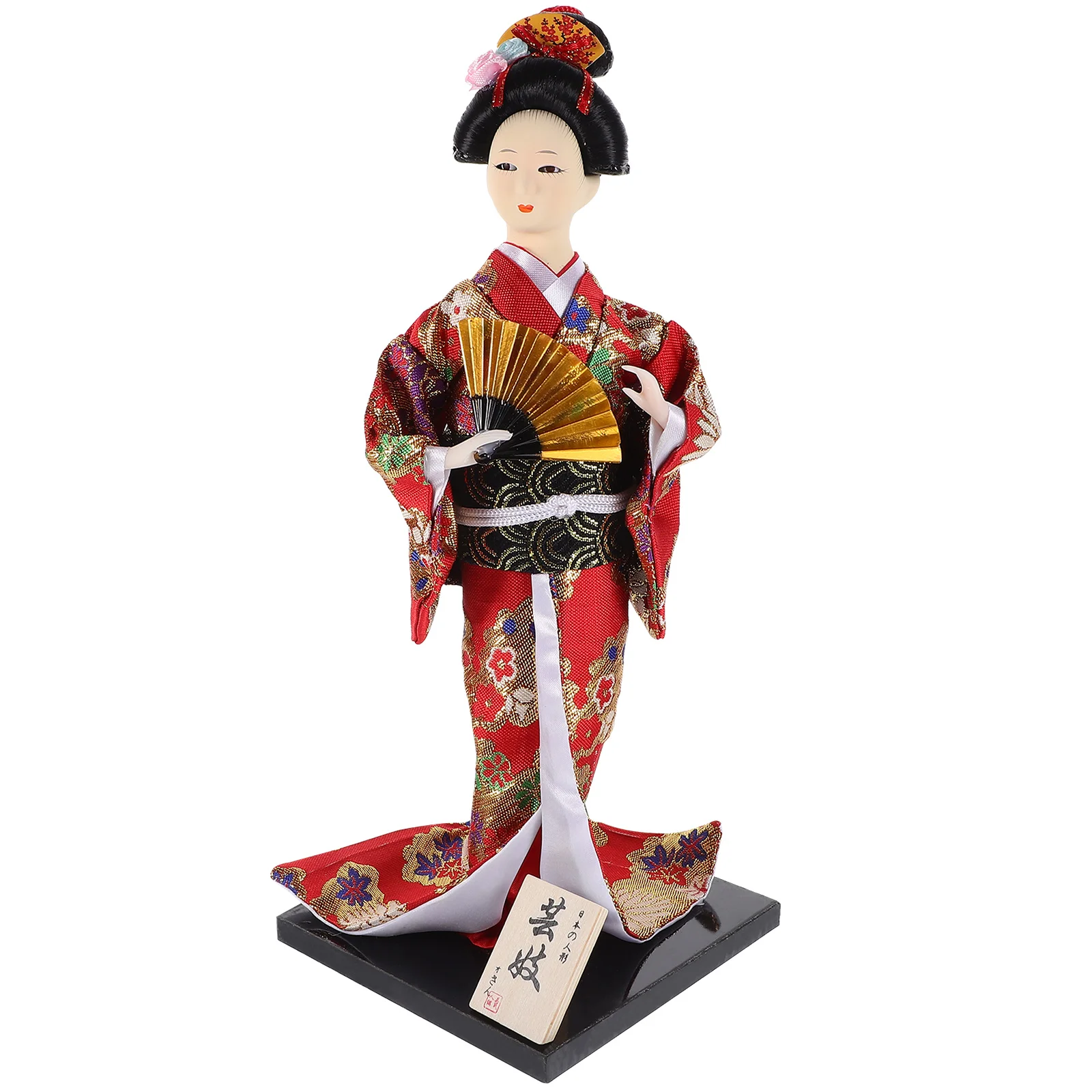 

Japanese Decorative Miniature Geisha Figurine Home Desktop Kimonos Dolls Decorations