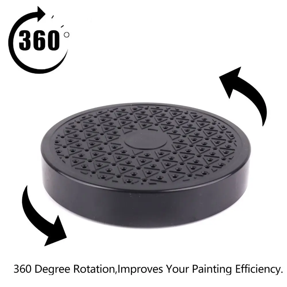 360도 회전 모델 페인팅 스탠드 고무 커버 10개 세트 건담 모델 도구 업데이트된 디자인 에어브러시 DIY 도구