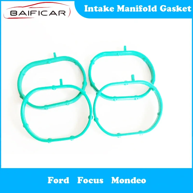 Baificar Genuine 4Pcs Intake Manifold Gasket 1S7G9441AE for Ford Focus Mondeo