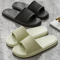 Men Soft Cloud Slippers Summer Beach Eva Soft Sole Slide Sandals Leisure Men Ladies Indoor Bathroom Anti-Slip Shoes Solid Color 1