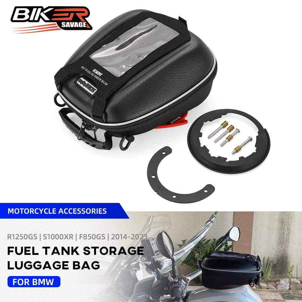 

R1250GS S1000XR Fuel Tank Bag For BMW R1200GS F850GS Tanklock Racing Motorcycle Parts Backpack Luggage R1250 R1200 R/GS/RS RT