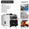 2 in 1 Multifunctional IGBT Direct Current Inverter Weld Machine Gas-Shielded and Manual Welding 220V MIG/MMA Welders Fit Steel 2