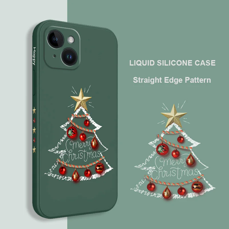 Festive Christmas Motifs Phone Case Cover