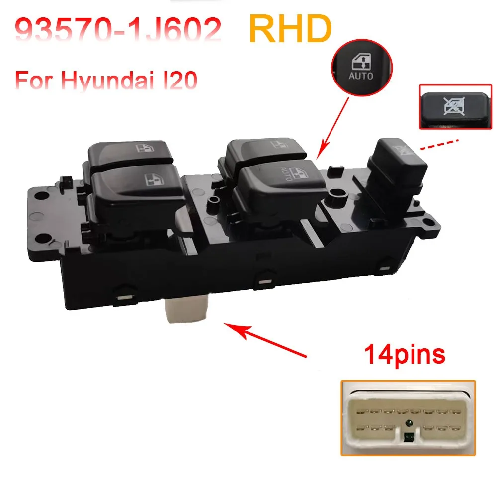 Control Maestro Switch Para Hyundai I20 2008-2015 | Meses sin interés