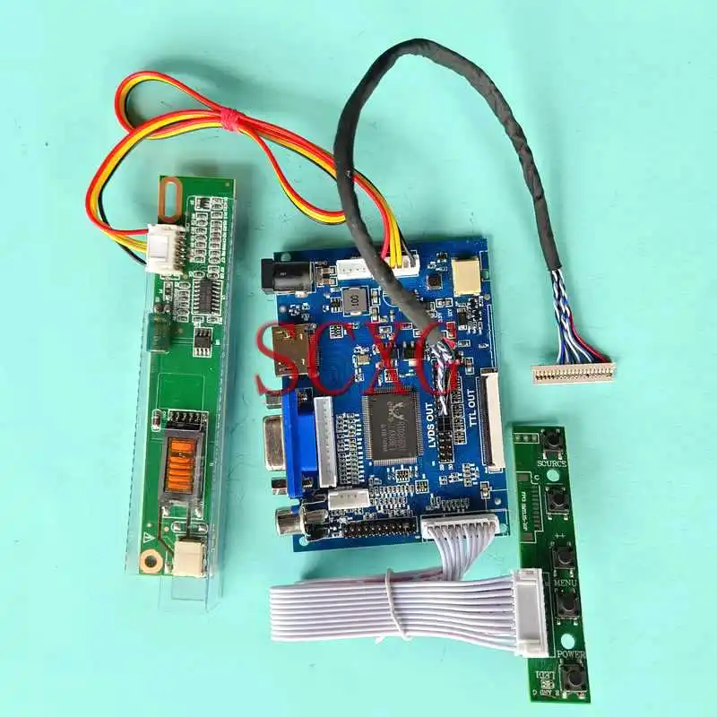 

Плата контроллера для ЖК-монитора B104SN01 LP104S5 G104SN02, 20 контактов, LVDS 1CCFL, Комплект «сделай сам» 10,4 дюйма, HDMI-совместимый AV VGA 800*600
