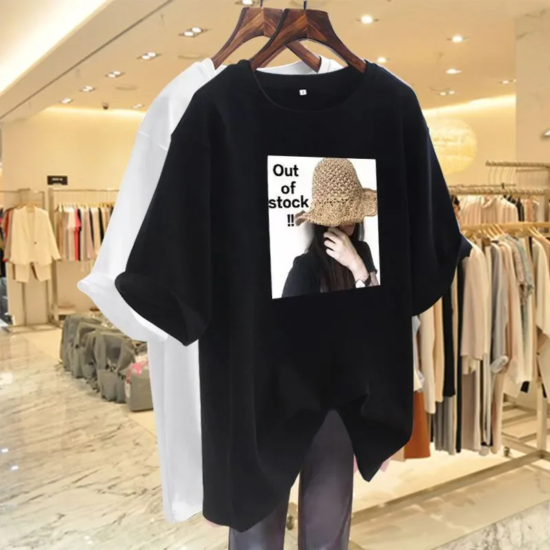 OLOMM Summer 2020 new Loose ruffled short sleeve t-shirt Women's T-shirt Elasticity printing BSY8043