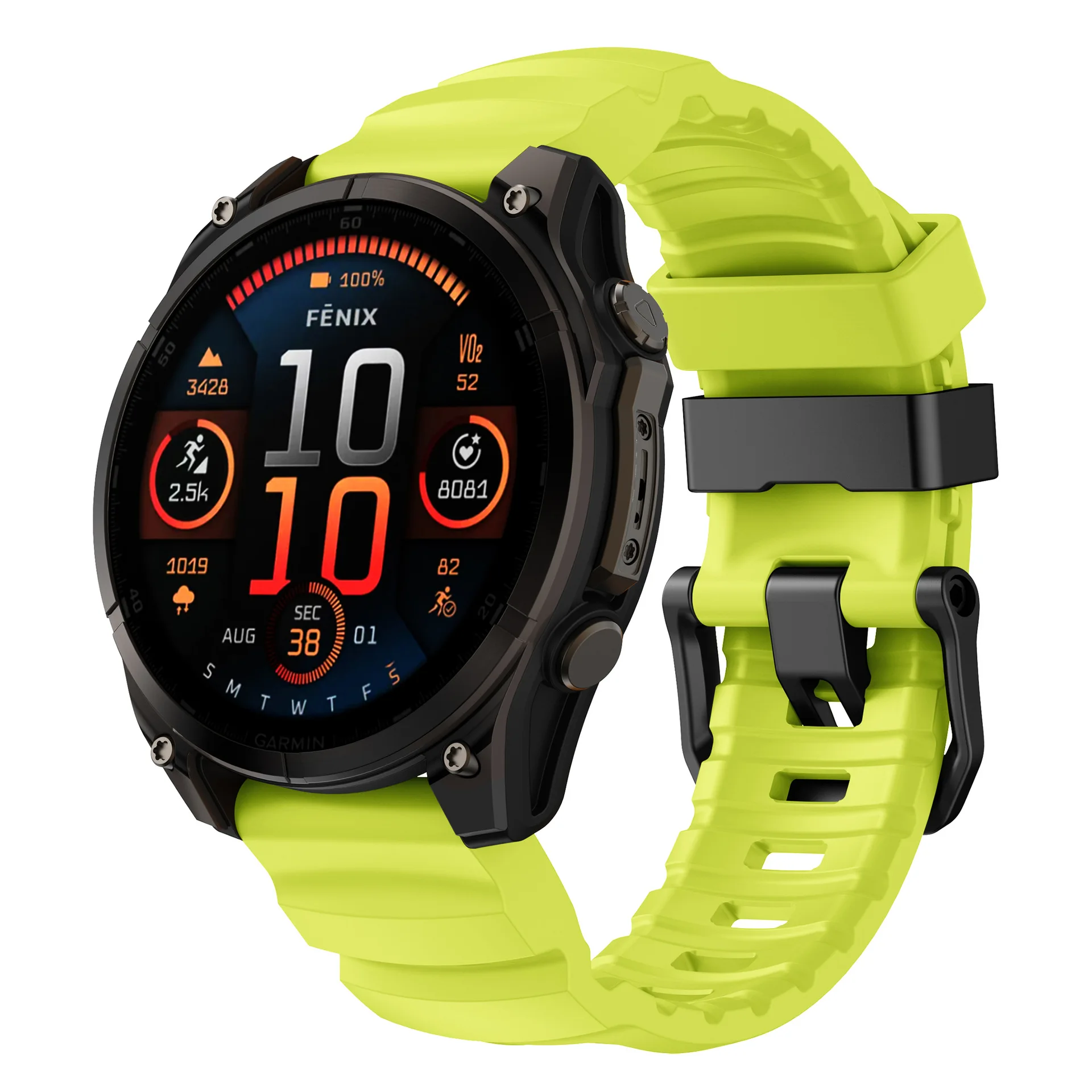 Premium Silicone Strap for Smartwatch - Durable QuickFit Band in Various Sizes