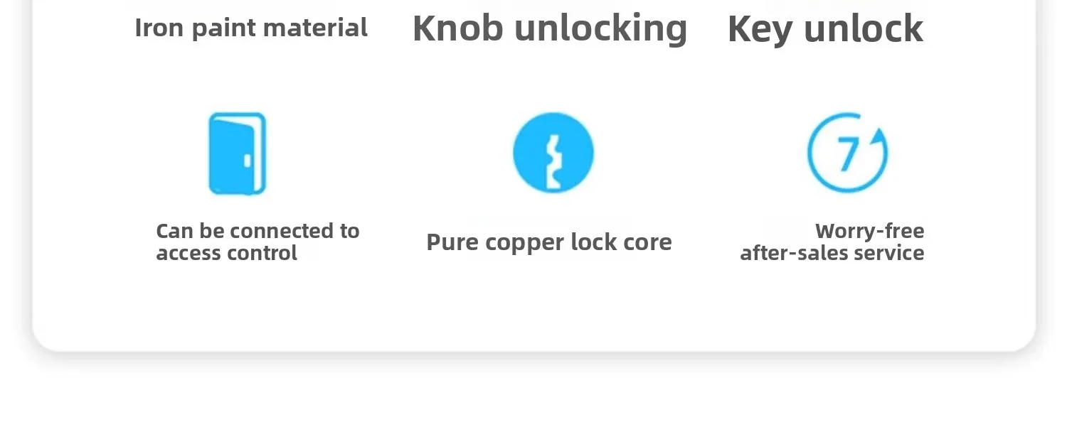 Intelligent Spiritual Lock Building Access Control Silent Electronic Control Loc