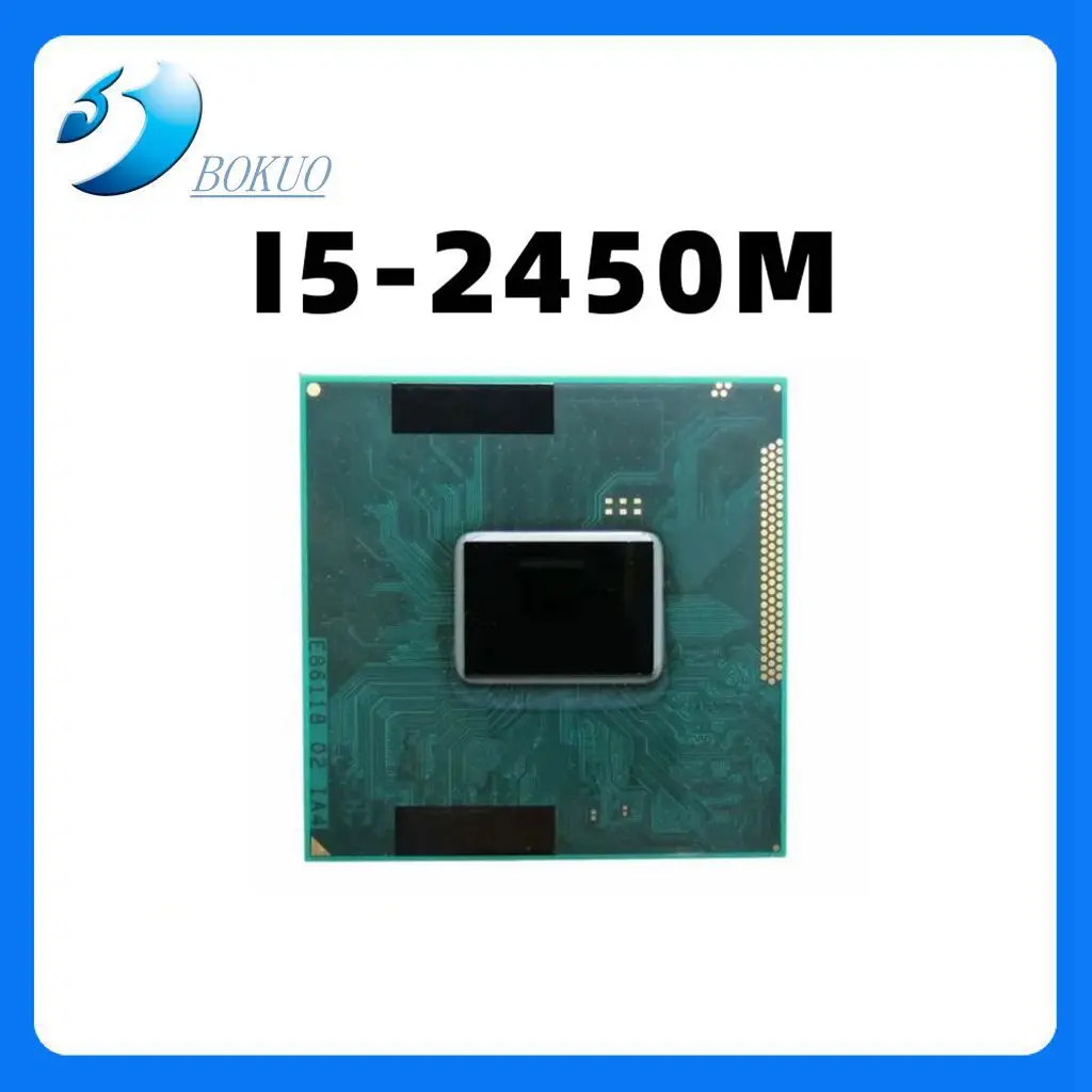Core I5-2450M CPU notebook Processor 3M Cache 2.50 GHz Laptop Socket G2 (rPGA988B) support PM65 HM65 chipset
