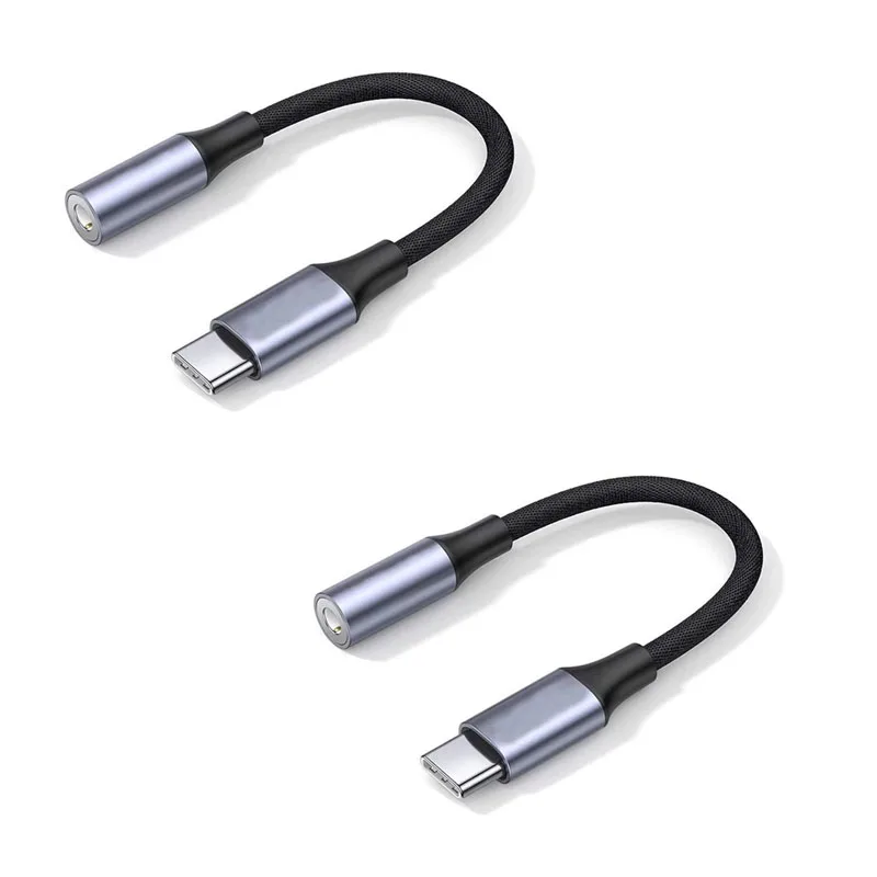 Universal Type-C to 3.5mm Audio Aux Adapter Cable