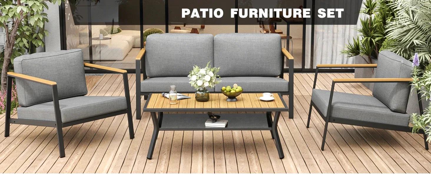 aluminum patio furniture set metal outdoor furniture patio furniture