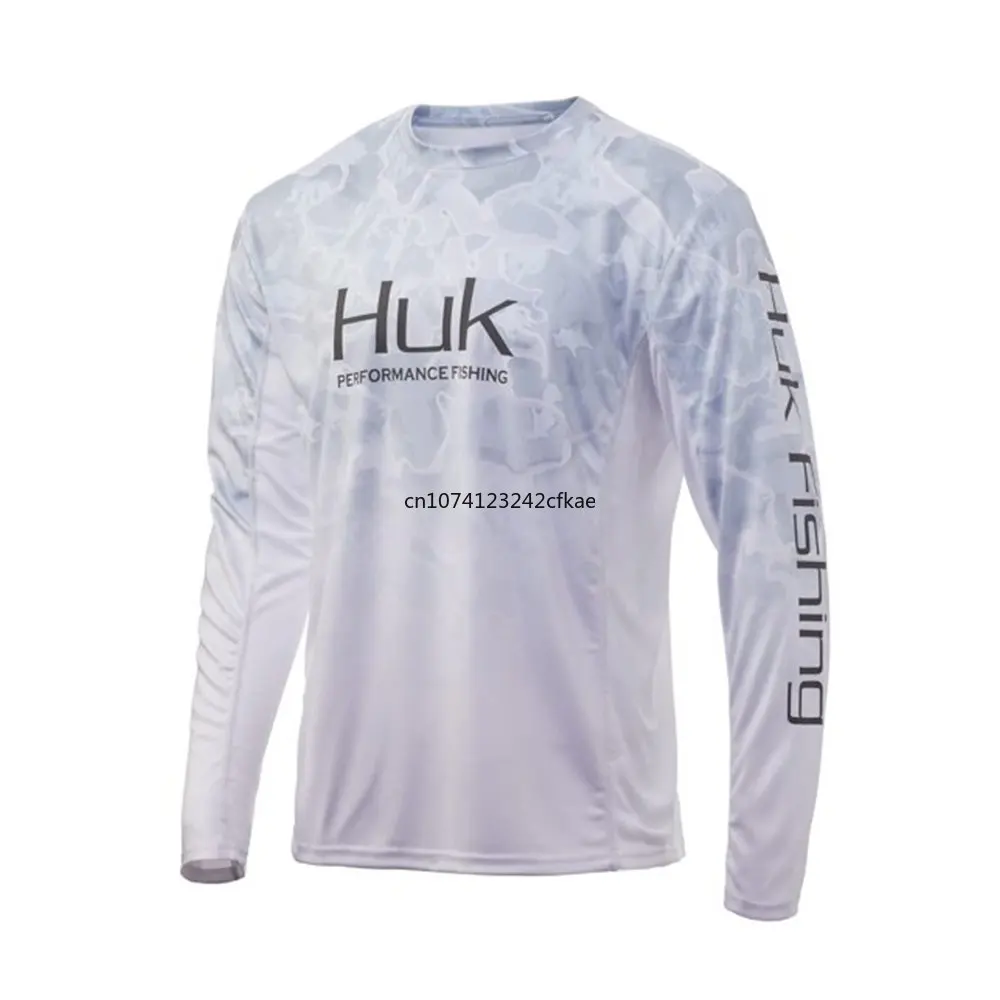 Chemise De Pêche Huk Performance Manches Longues - Homme XXL - Marron