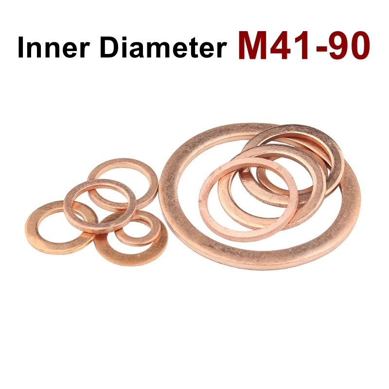 Copper Compression Washers 16x22x2  Sealing Washers Oil Seal Sump Metric KW229 
