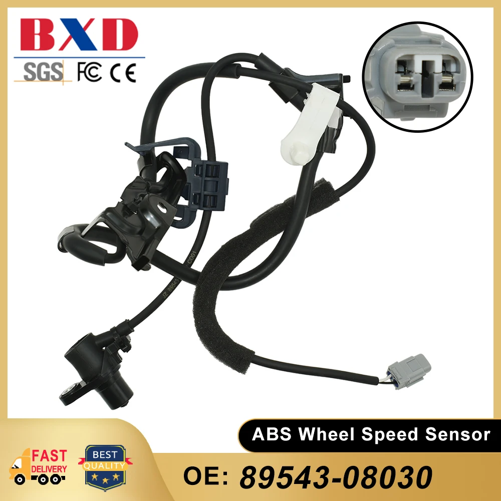 

ABS Wheel Speed Sensor 89543-08030 8954308030 Front Left For Toyota Sienna 2004-2010