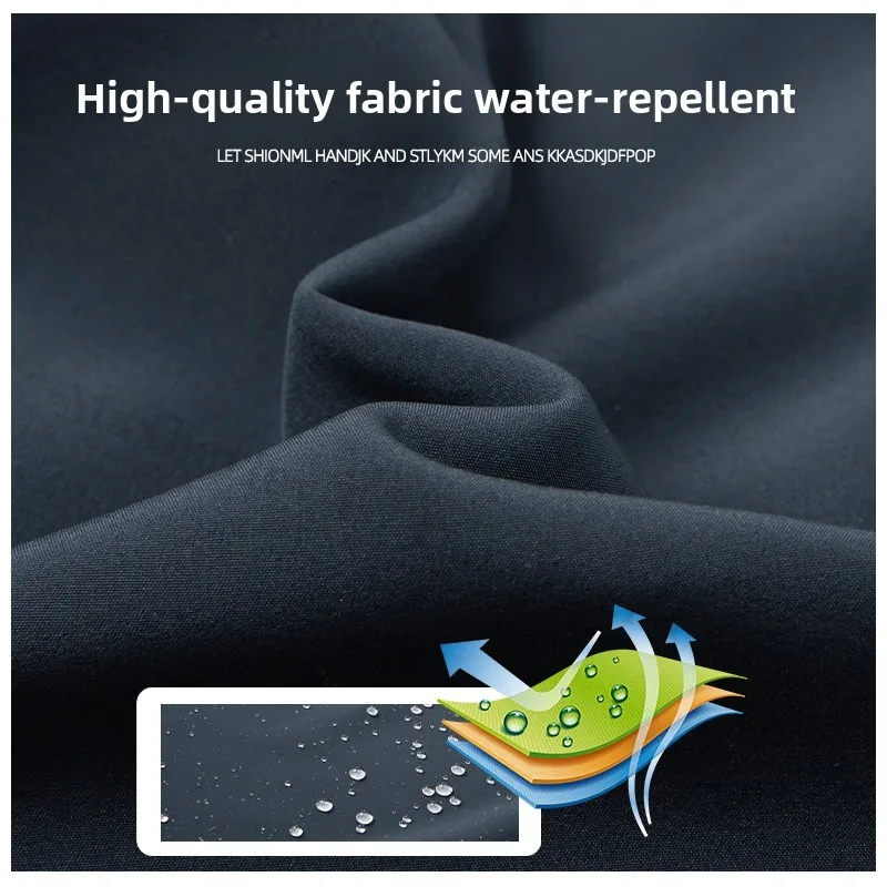 Men Softshell Jacket Hooded Fleece Lined Waterproof Windproof Winter Skiing Hiking Thermal Breathable Outdoor Warm Sports Coat