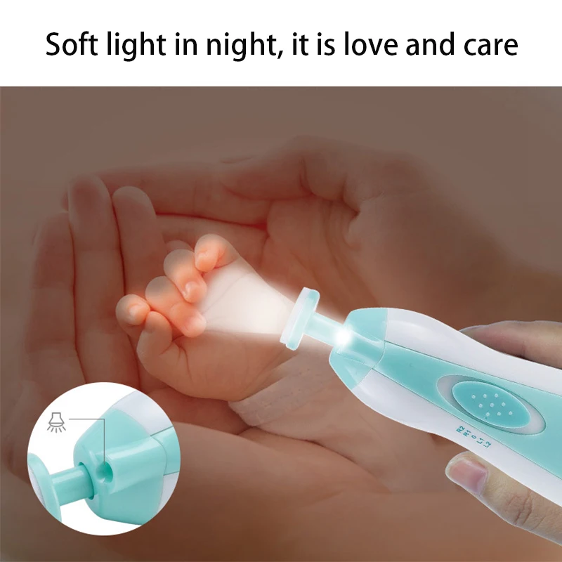 Coupe-Ongles Électrique Multifonctionnel pour Bébé, Outil de Polissage, Soins pour Enfants, Ensemble de Manucure pour Nourrissons