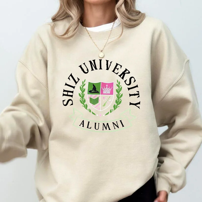 Individual Wicked Alumni Sweatshirt Woman Clothing Harajuku Pullover Streetwear Autumn Long Sleeve Women's Clothing Hoodies 5