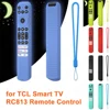 Silicone TV Remote Case for Smart TV TCL Control Case RC813 RC923 FMB3/RC902V FMR1 FMR4 FMR5 TVs Remote Protection Cover 1