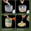 Mini Electric Garlic Chopper USB Meat Grinder Garlic Masher Machine Sturdy Durable Crushed Ginger Vegetable Crusher Kitchenware 5