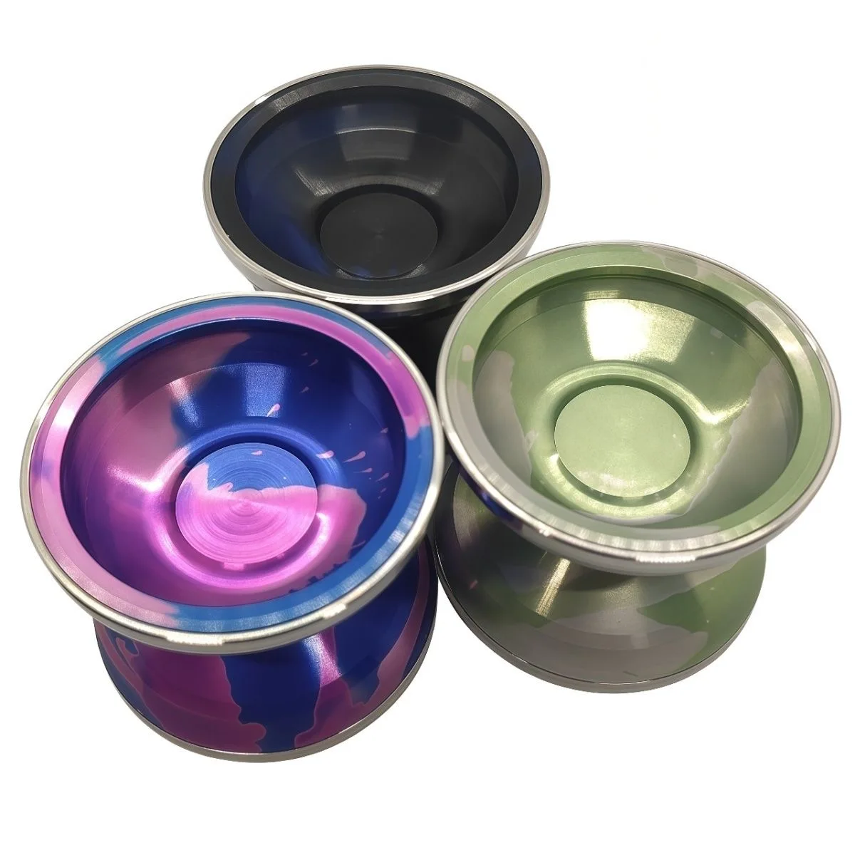 YoYo Professional Unresponsive Aluminum Alloy Alloy Ring yoyo Ball Toys(1A,3A,5A)