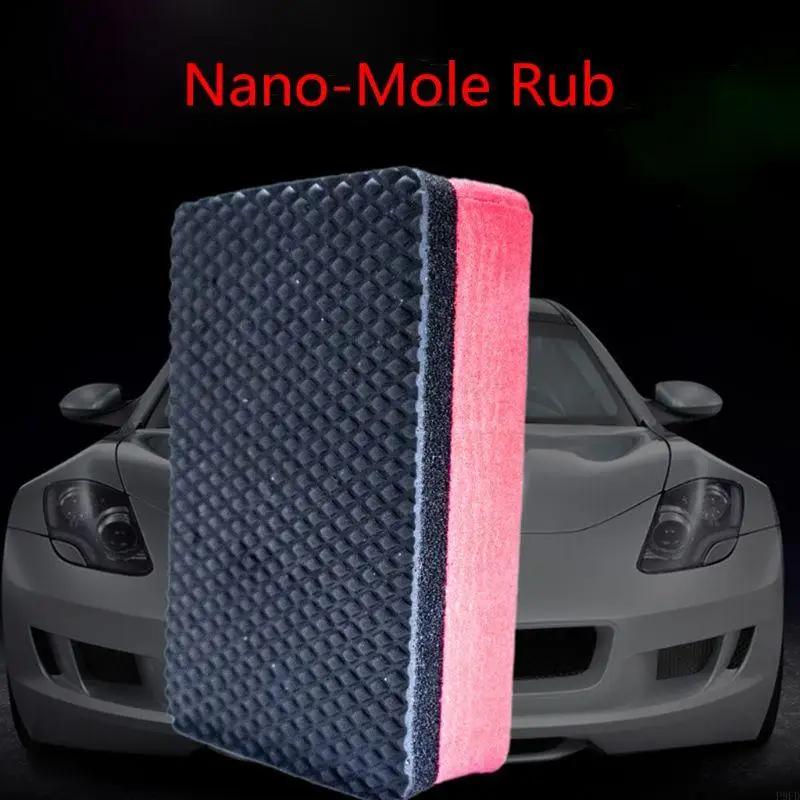 Reuseable Washable Car Care Magic Clay Bar Pad Block Auto Cleaning Sponge Home Cleaner Wax Polishing Pads Tools Eraser